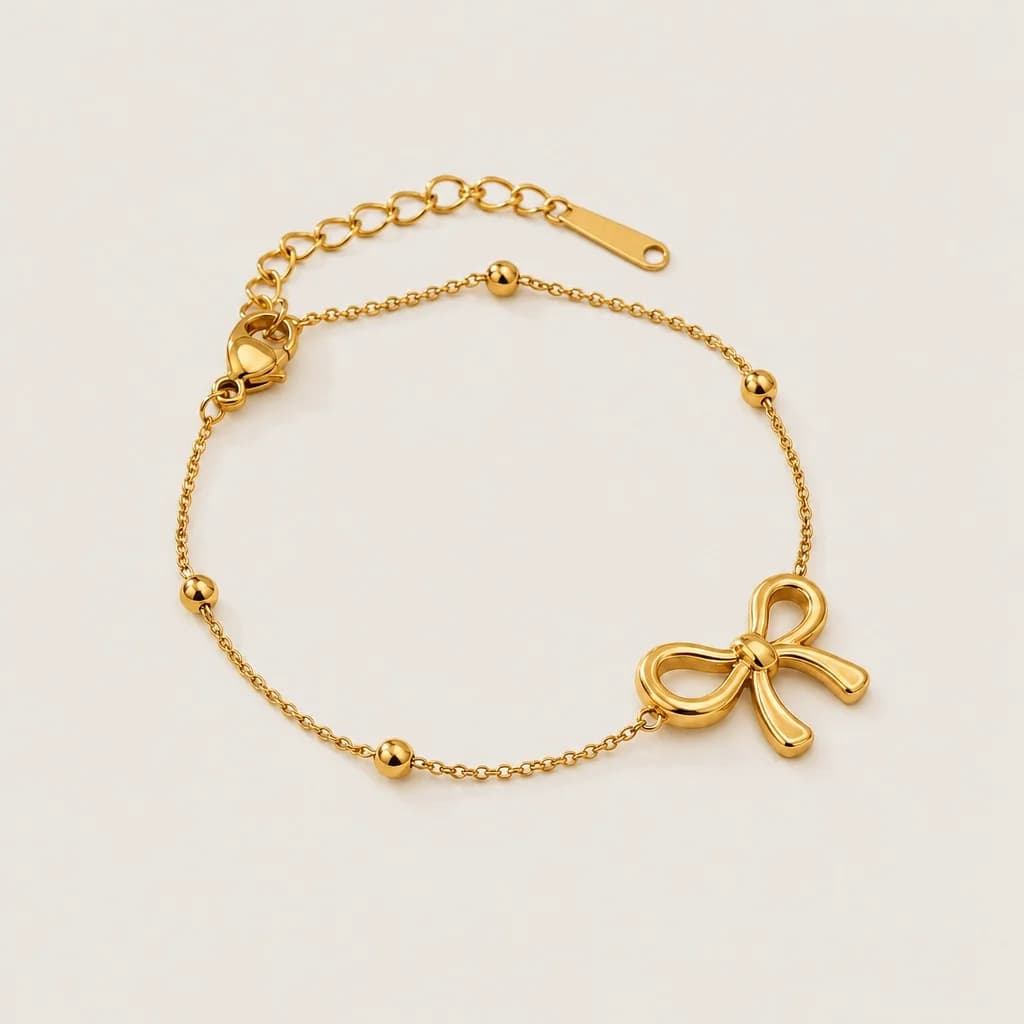 Bow Knot Bracelet, studio shot