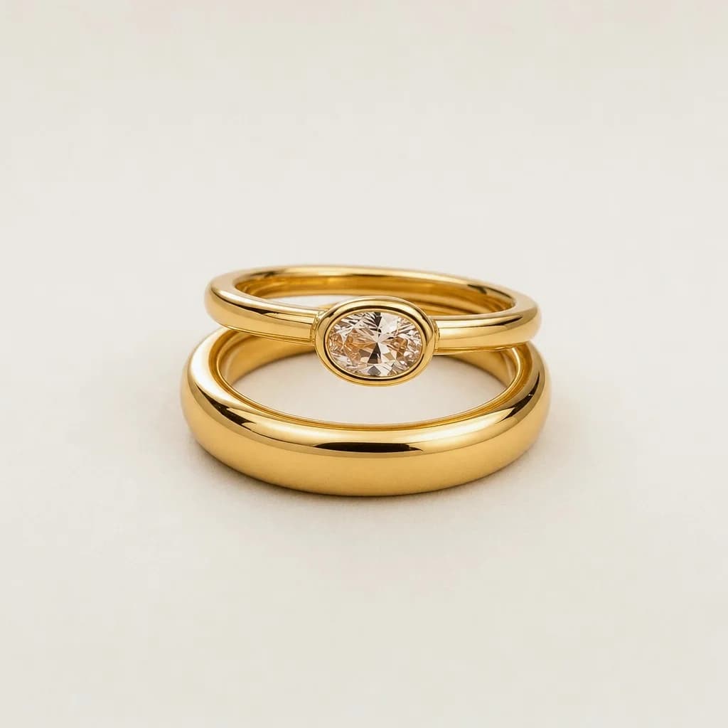 Luna Orbit Ring, studio shot