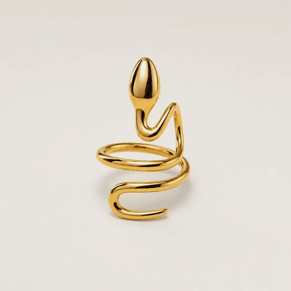 Serpent Flow Ring