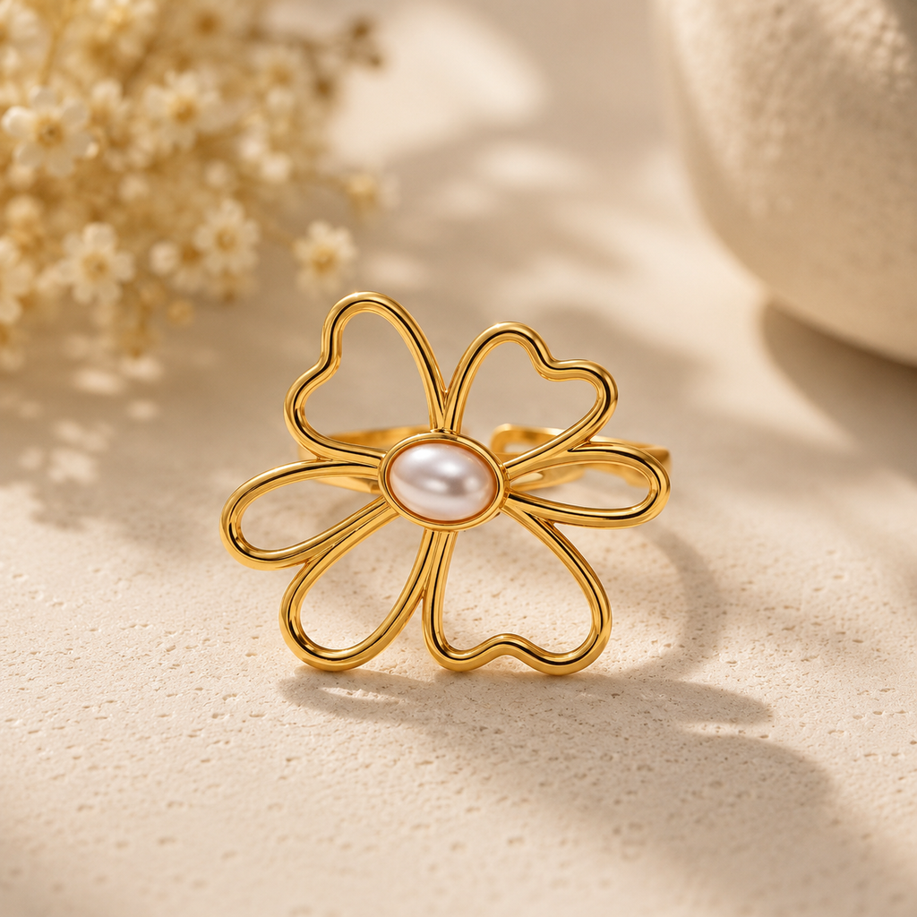 Bloom Pearl Ring
