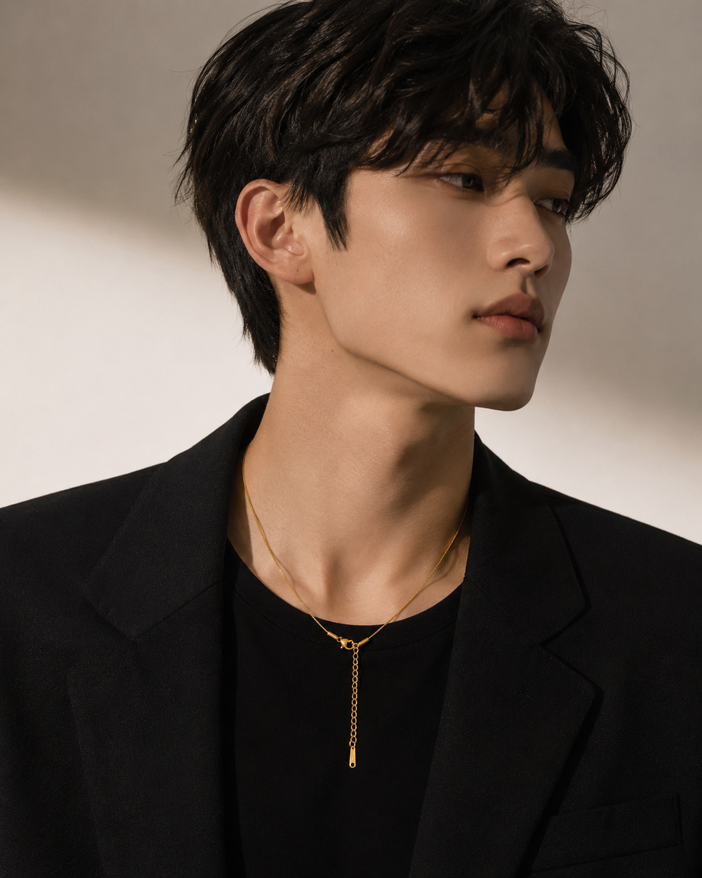 Gold Snake Chain Necklace — 18K Gold Plated Stainless Steel