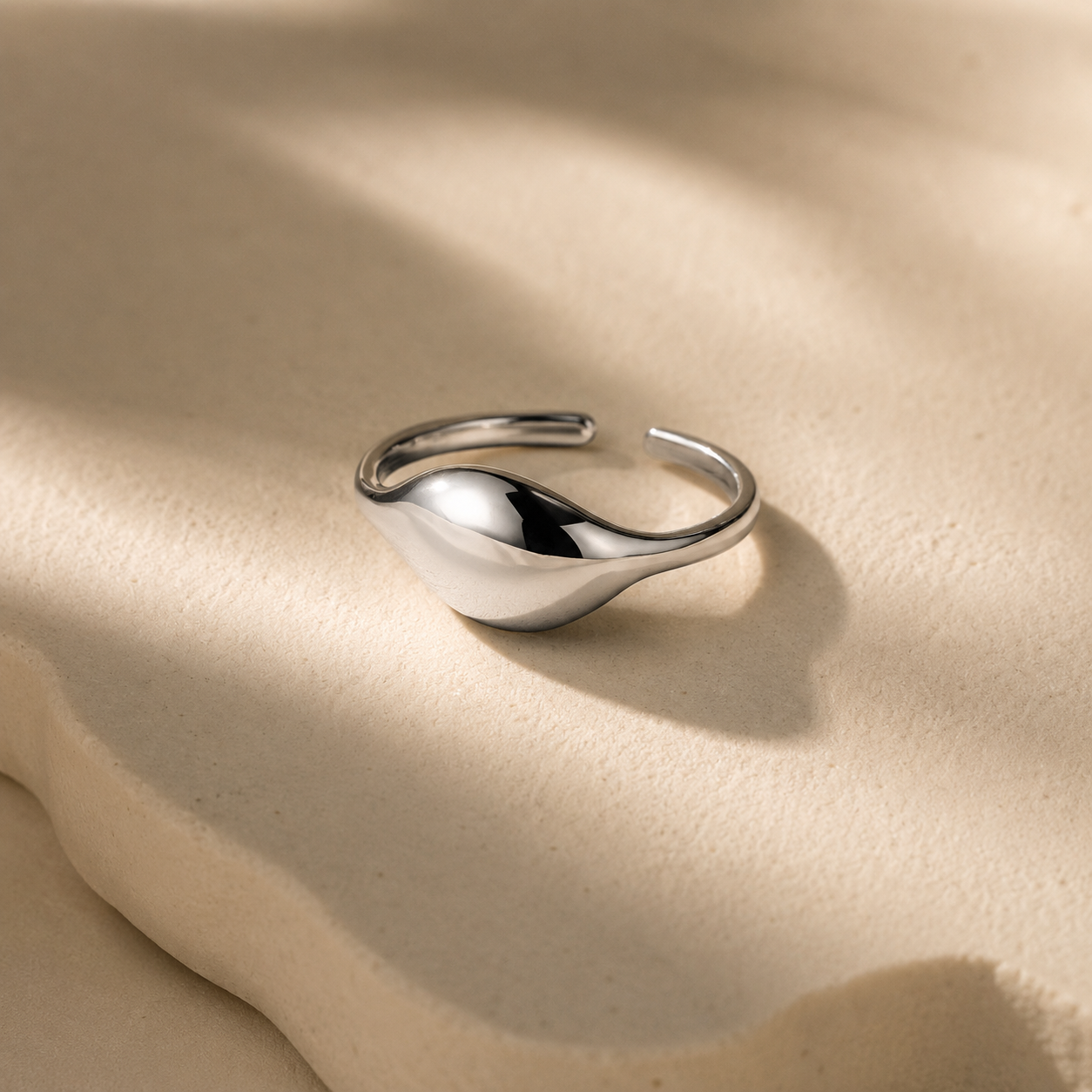 Molten Wave Ring